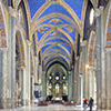 Nave of the Gothic cathedral Santa Maria sopra Minerva by Carlo Maderno