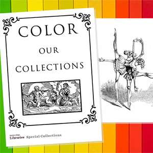 Special Collections coloring book cover