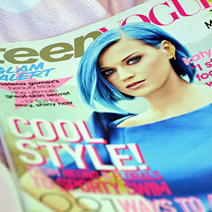 Teen Vogue cover with Katy Perry