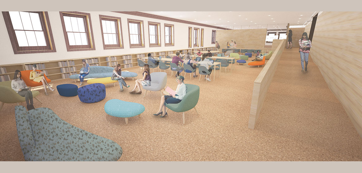 New Neilson Library reading room level 3 east