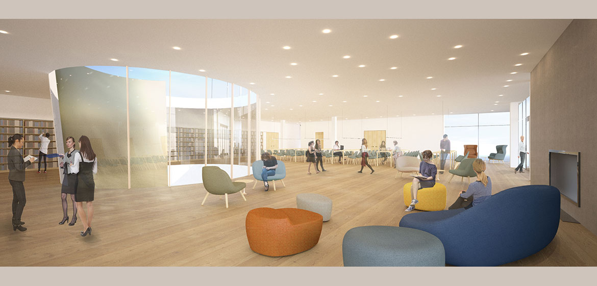 New Neilson Library Skyline Reading Room