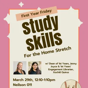 First Years Study Skills poster image