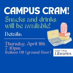 Campus Cram April 11, 2024 poster