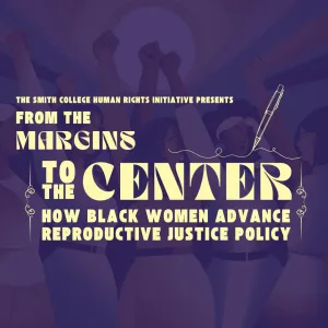 Flyer for From the Margins to the Center event on October 16