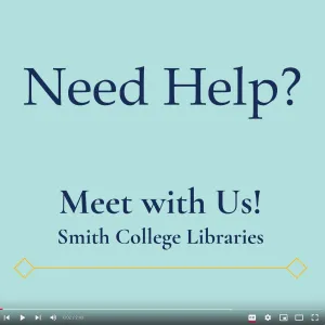 Need Help? Meet With Us!