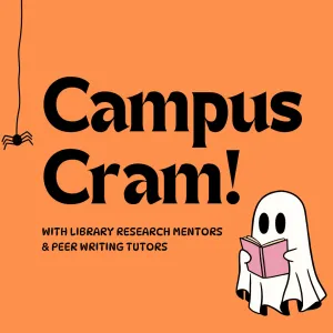 Campus Cram Halloween poster