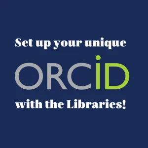 Set up your ORCID ID graphic