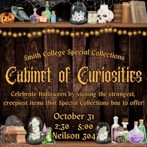 Special Collections Cabinet of Curiosities poster