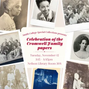 Poster of Cromwell Family Papers celebration 2024