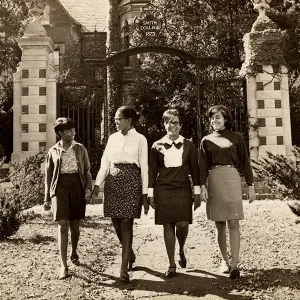 1968 Students at Grecourt Gates