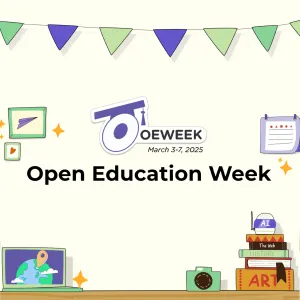 Open Education Week poster image