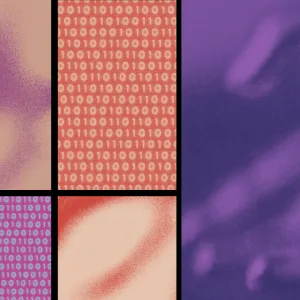 Digital privacy image collage