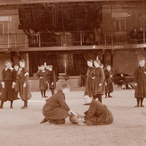 The Smith College class of 1897 basketball team