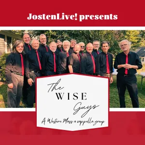 Poster image Wise Guys acapella group