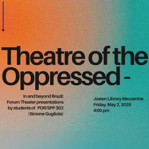 Poster image JostenLive Theatre of the Oppressed