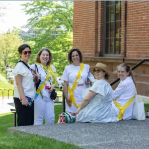 A group of alums, Ivy Day, 2025