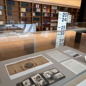 New acquisitions exhibit cases