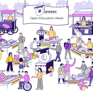 Open Education Week poster