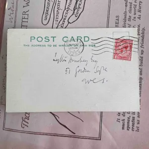 Post card from the Virginia Woolf collection