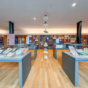 Mortimer Rare Book Collection exhibit