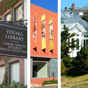 Smith College library, museum and botanic garden