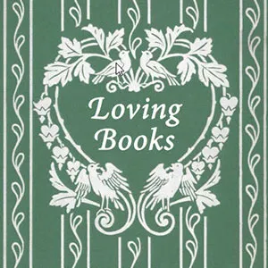 Poster for Loving Books exhibition