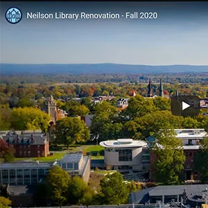 Aerial view of New Neilson Fall 2020