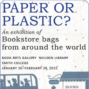 Poster for Paper or Plastic exhibition