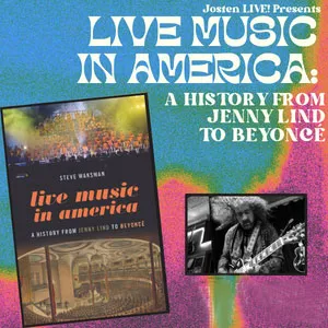 Poster Live Music in America: A History from Jenny Lind to Beyoncé | November 11