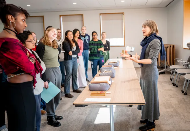 Erin McGuirl teaching