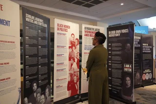 Still from Black History Walk Exhibit