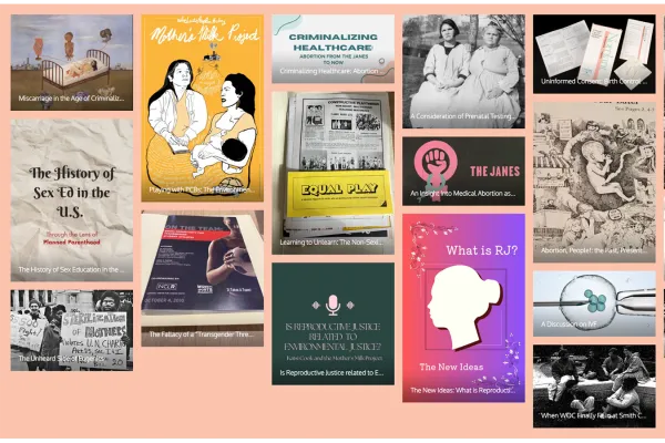 Collection of podcasts for "Listening for Reproductive Justice"