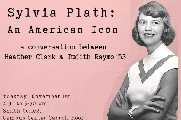 Sylvia Plath event poster image
