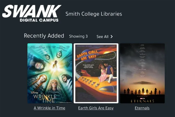 Screenshot Swank Digital Campus