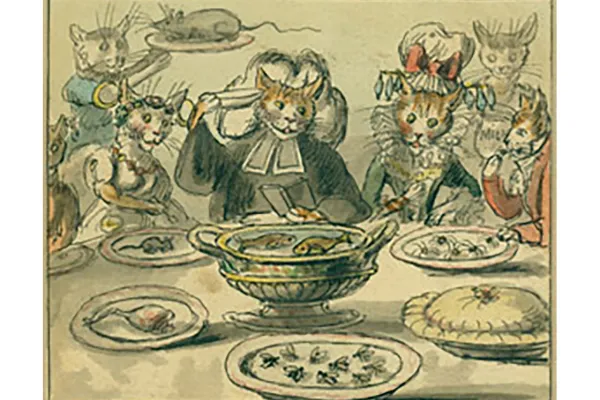 Watercolor are attributed to William Mulready (1786-1863)