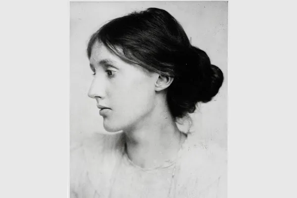 George Beresford. Virginia Stephen: photograph (modern print), 1902. Presented by Blanche Cooney.