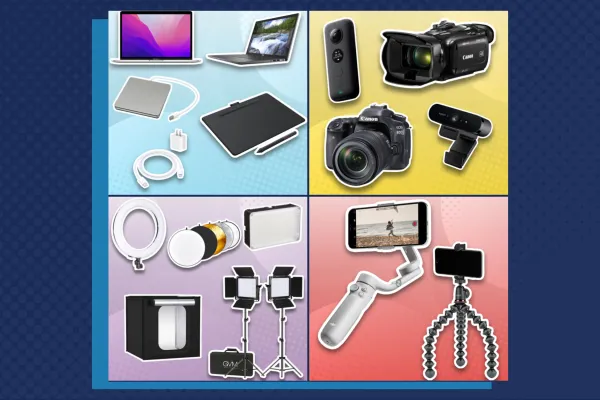 Media and office equipment for loan in the Libraries