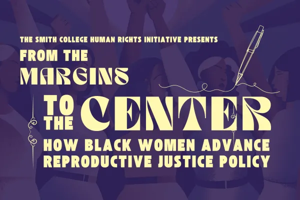 Flyer for From the Margins to the Center event on October 16