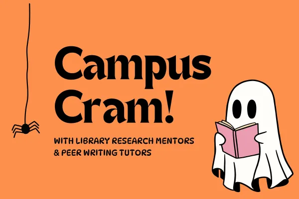 Campus Cram Halloween poster
