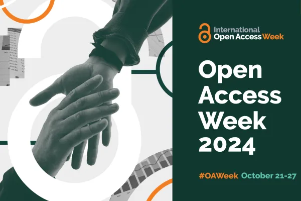Open Access Week 2024 poster
