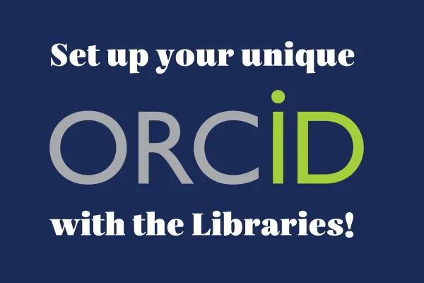 Set up your ORCID ID graphic
