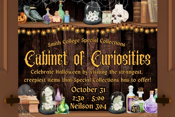 Special Collections Cabinet of Curiosities poster