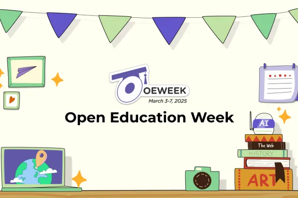 Open Education Week poster image