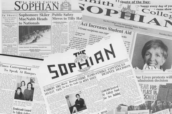Collage of Sophia covers