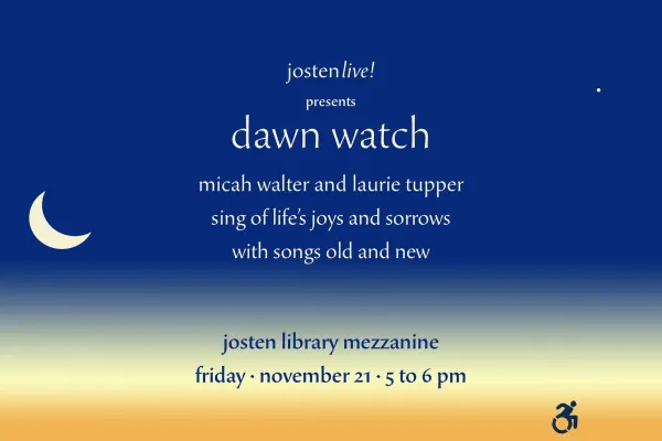 JostenLive! presents Dawn Watch poster