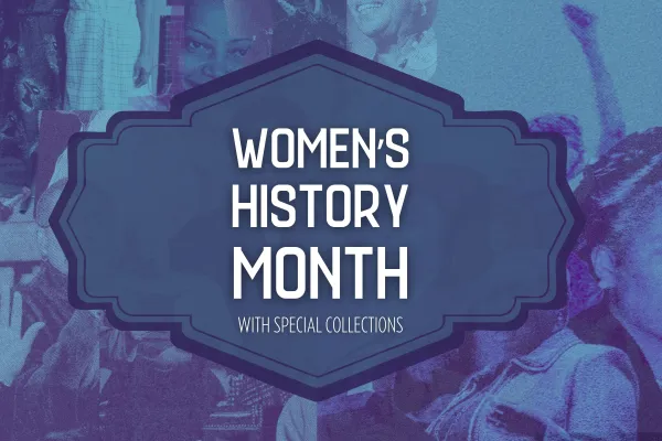 Women's History Month graphic