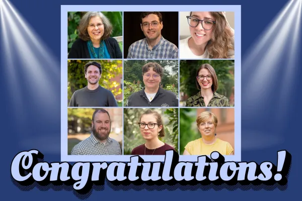 Congratulations to Libraries' staff