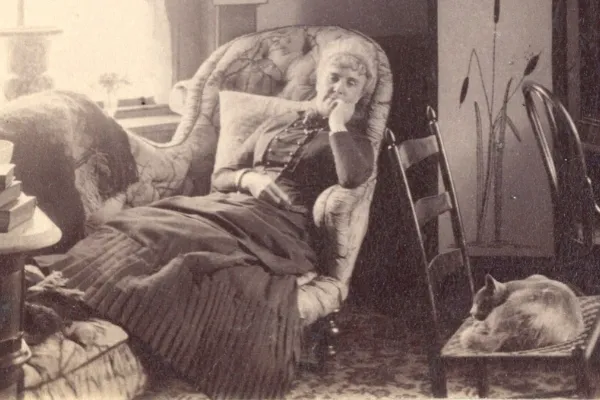 Fanny A. Dart, the Housemother of Hubbard House c. 1880