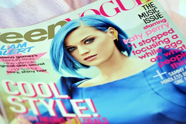 Teen Vogue cover with Katy Perry 