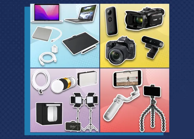 Media and office equipment for loan in the Libraries